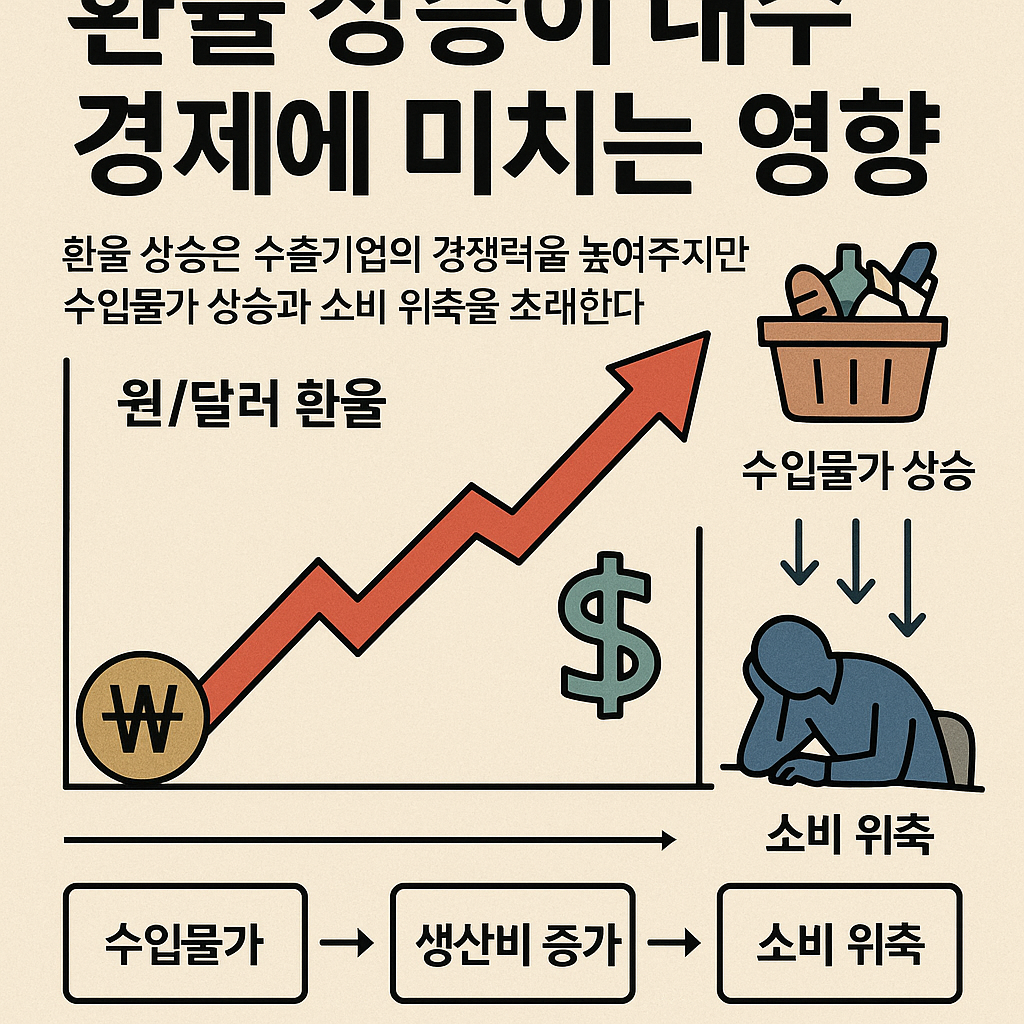 환율 상승이 내수 경제에 미치는 영향 관련 사진