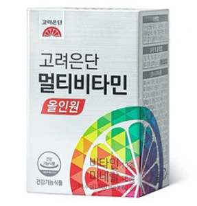 고려은단 멀티비타민 올인원&#44; 60정&#44; 1개