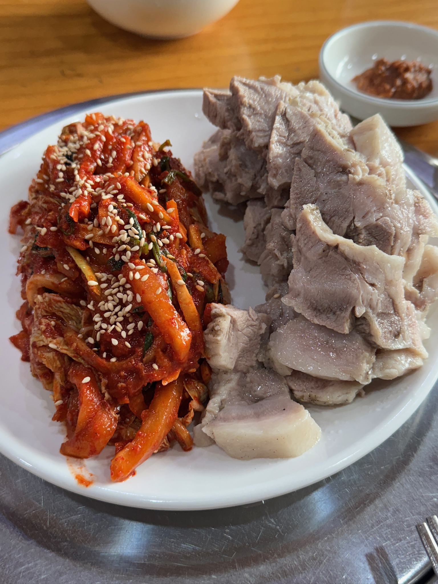 보쌈 중