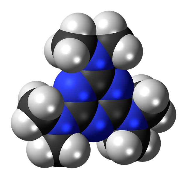 알트레타민 항암 분자 모델