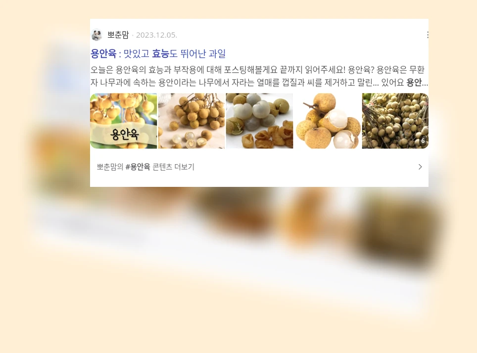 용안육 효능_2_subsection