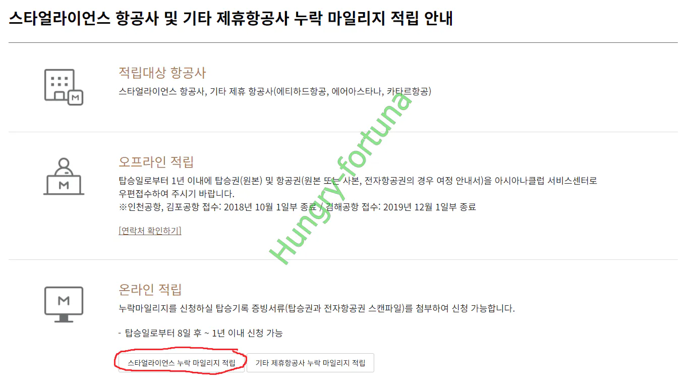 폴란드항공-마일리지