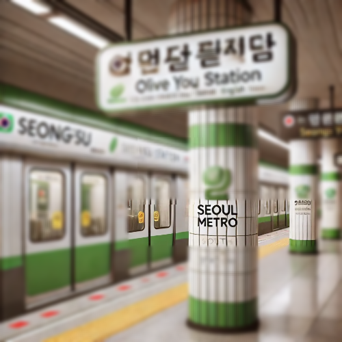 CJ올리브영-성수역