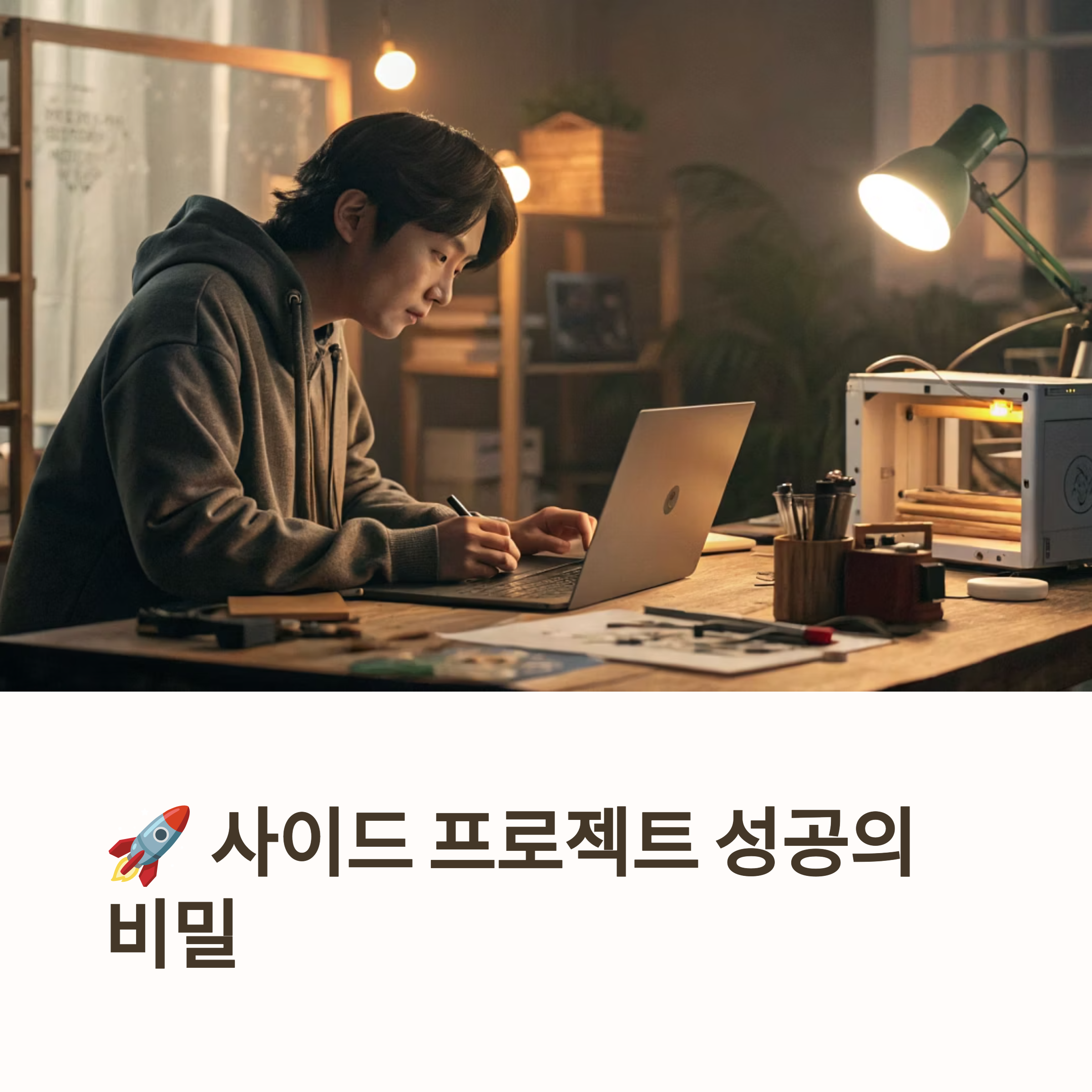 사이드 프로젝트 시작전에 꼭 알아야 할 7가지 현실 포인트