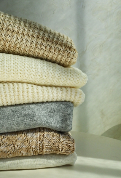 패션히스토리-니트의 다양한 조직과 패턴