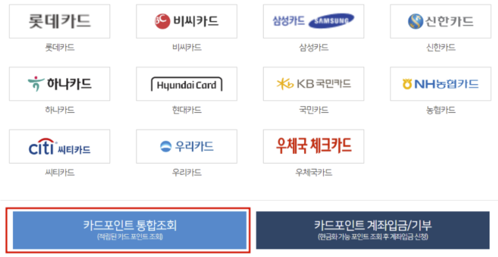 신용카드포인트