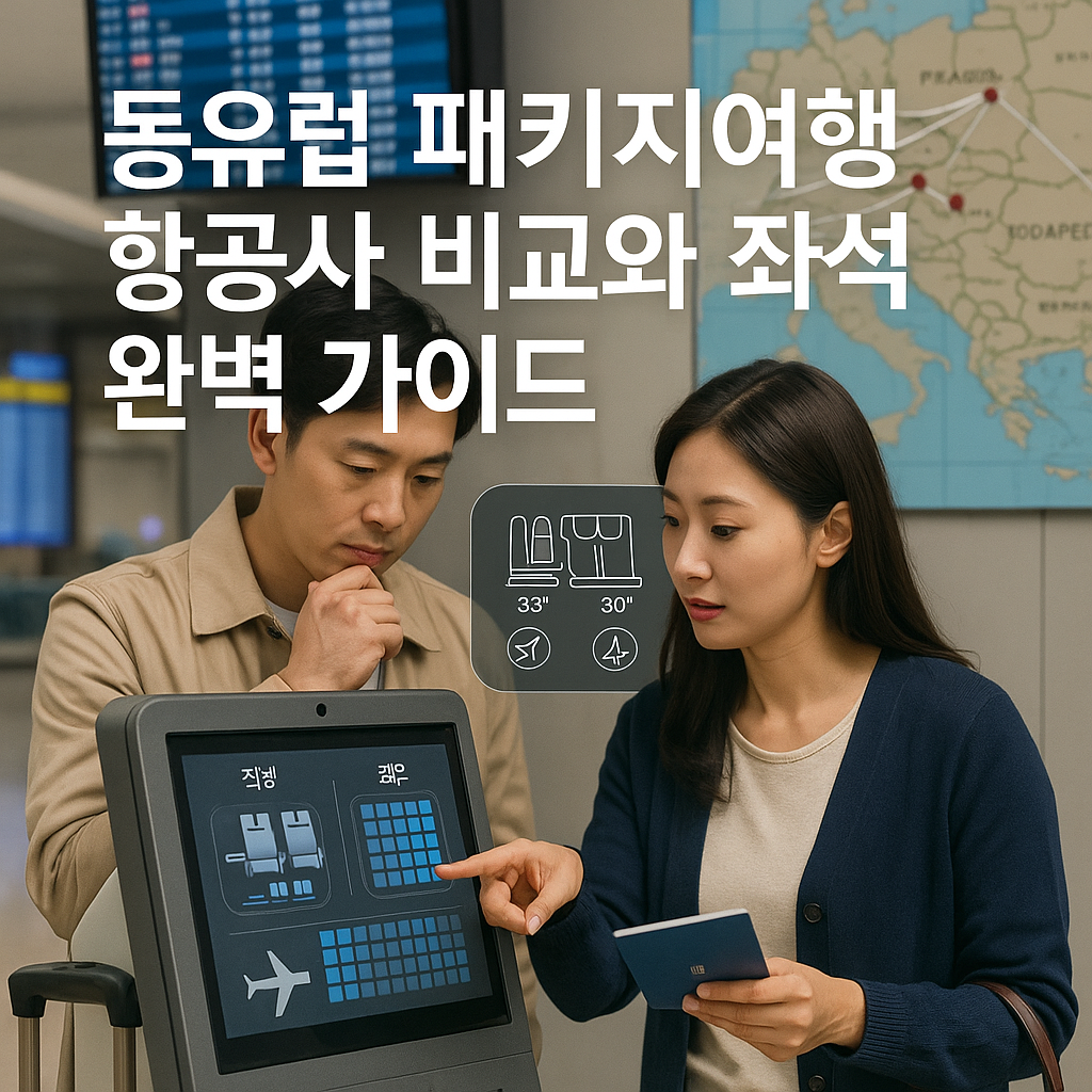 동유럽 패키지여행 항공사 비교와 좌석 선택 완벽 가이드