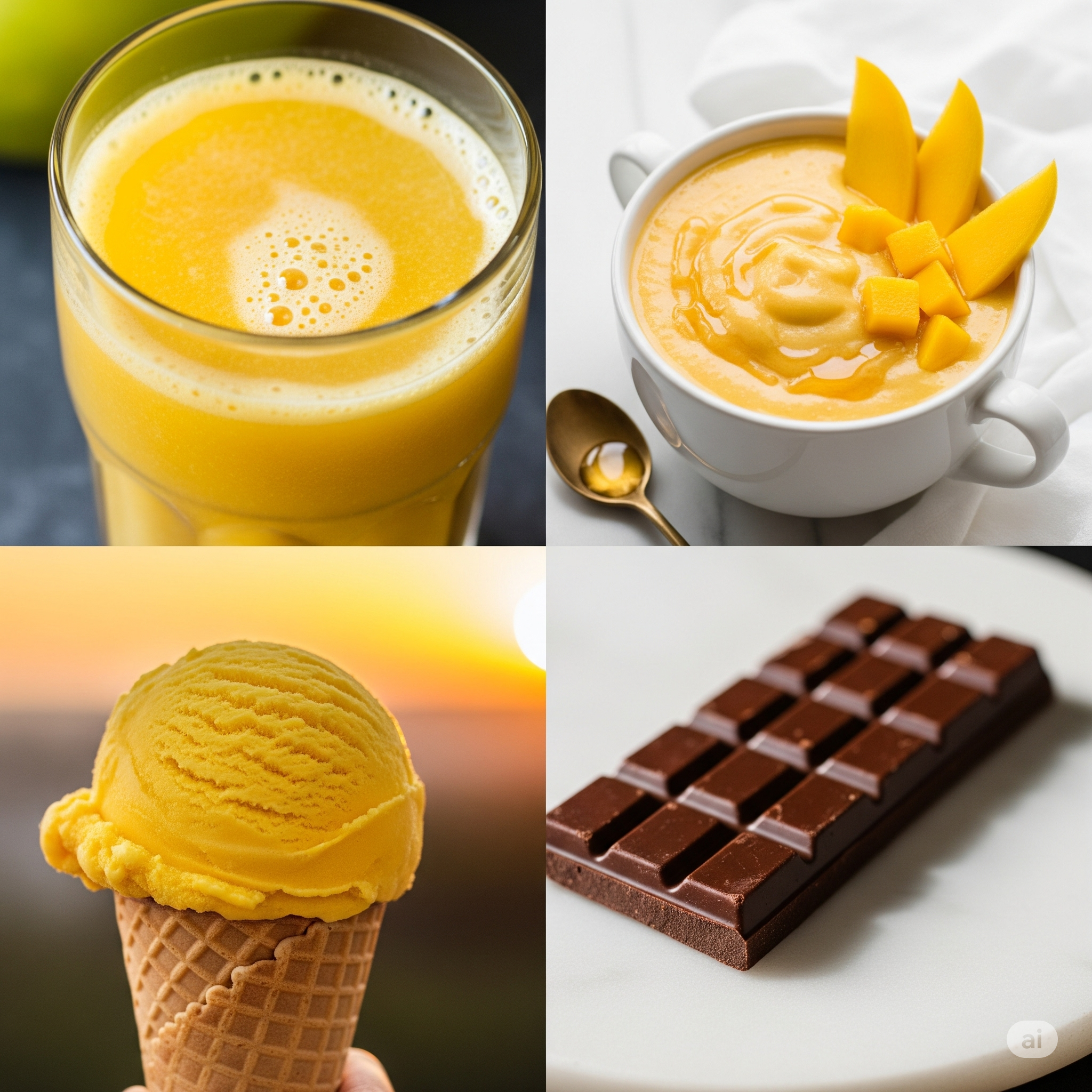 쿠푸아수를 활용한 여러 음식