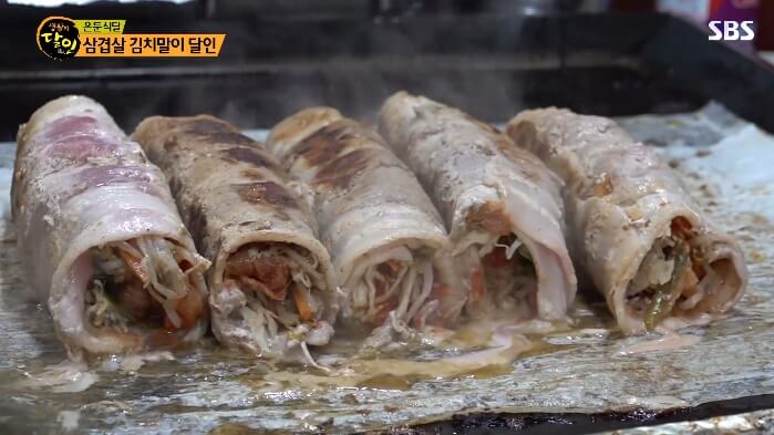생활의-달인-삼겹살김치말이
