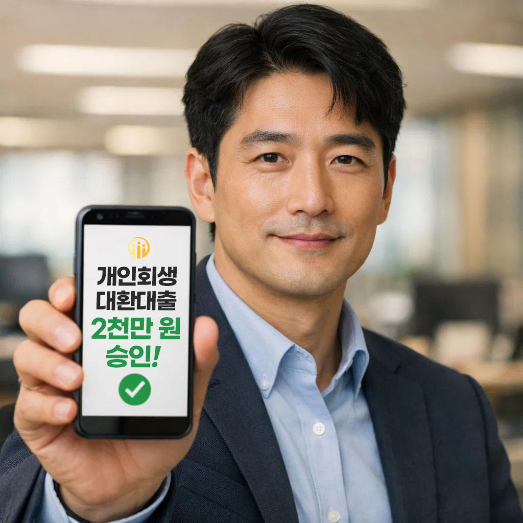 개인회생대환대출 2천만 원 승인