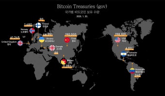 국가별 비트코인 보유