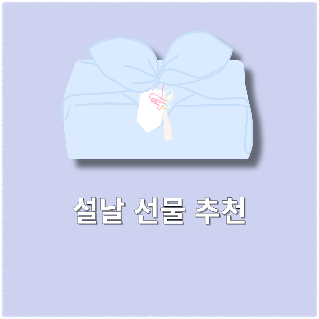 설날 선물 추천