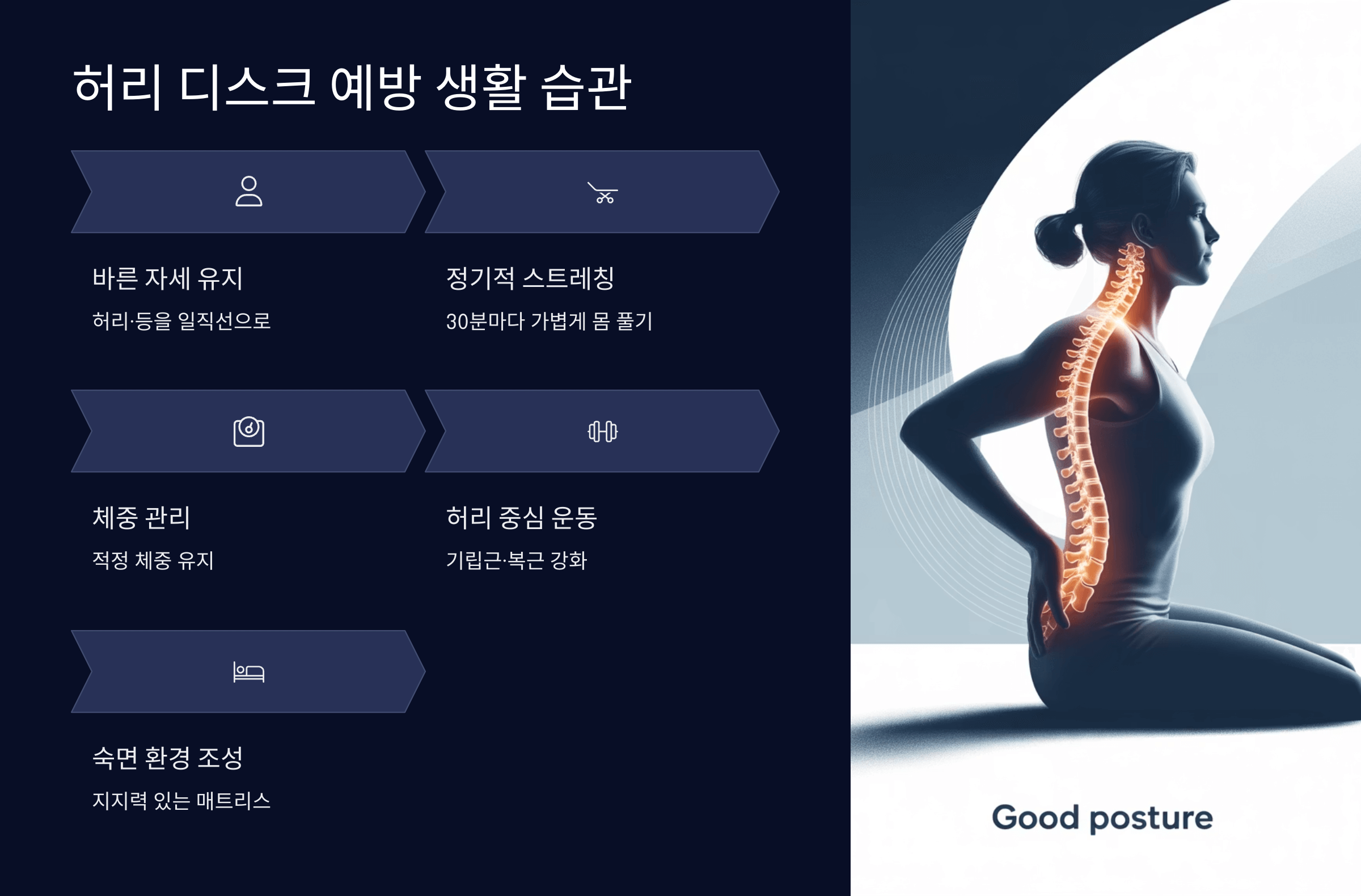 예방을 위한 생활습관