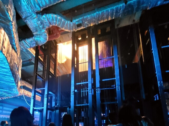 포은아트홀 무대 뒤