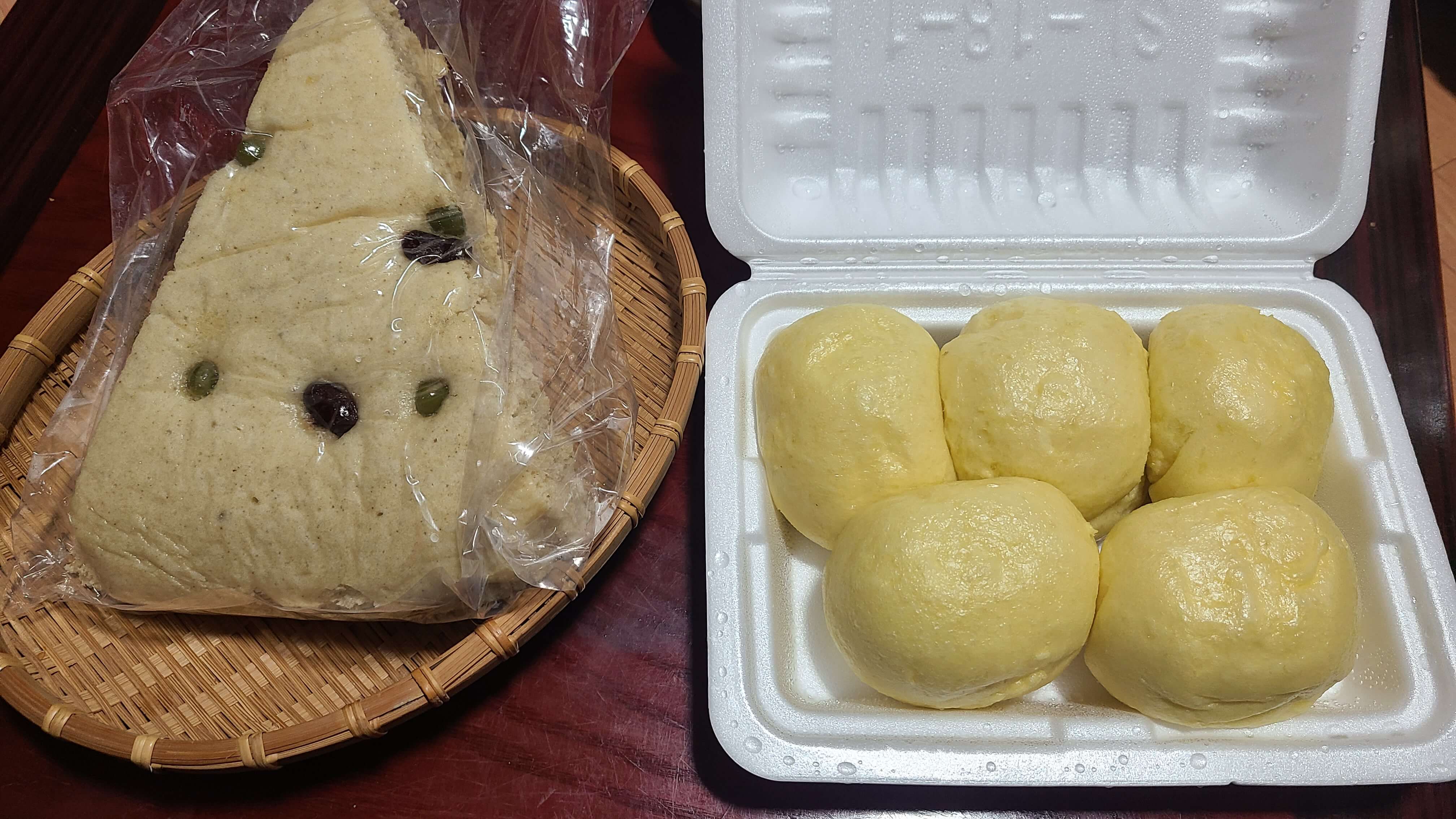 불란서찐빵-옥수수찐빵-보리술빵