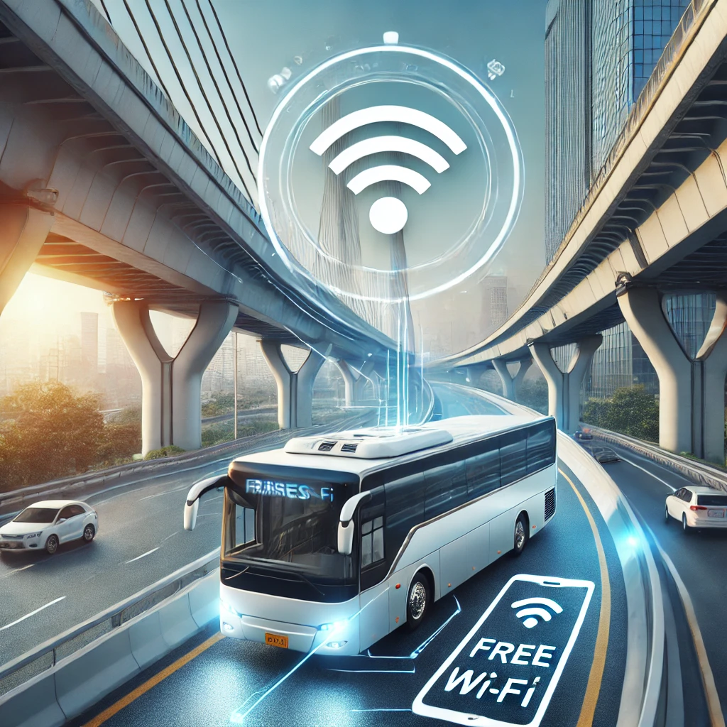 전국 고속버스 무료 와이파이 시작! 이용법 총정리