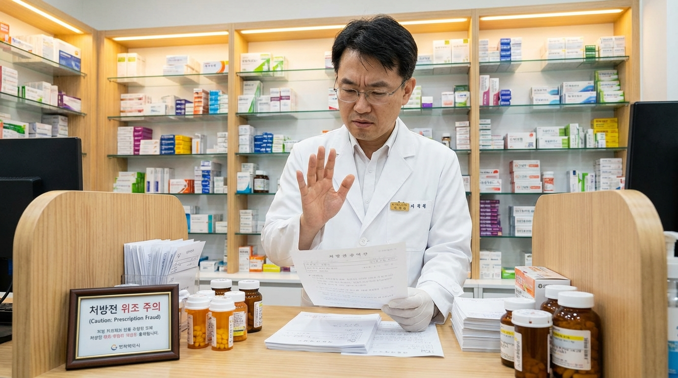 처방전 위조하면 어떻게 처벌받을까 법적 처벌 수위 완벽 가이드
