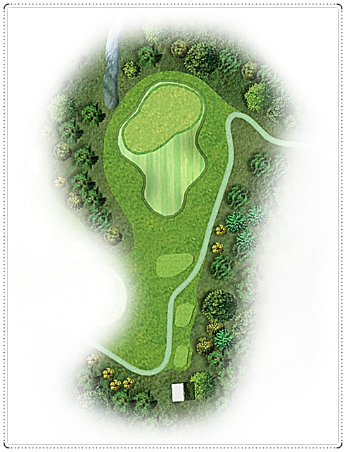 루나힐스안성CC 오크힐 코스 5번 홀