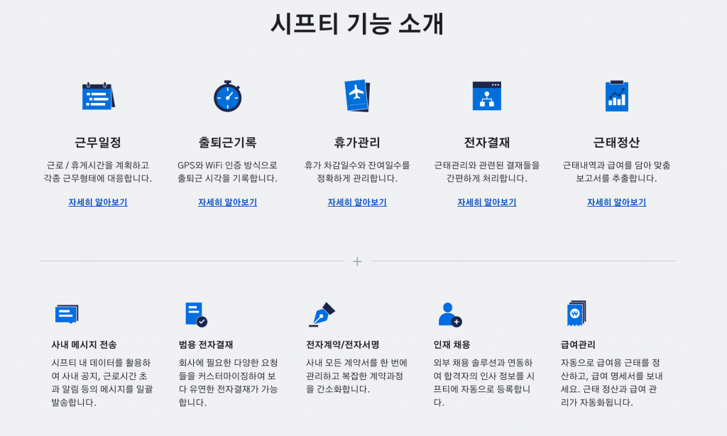 SaaS&#44; 시프티&#44; HR&#44; 인력 관리