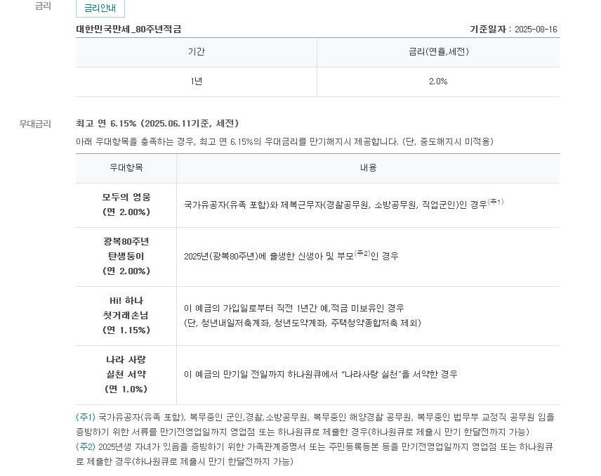 💰 금리 구조 &ndash; 금융과 기부가 만난 8.15%의 이율