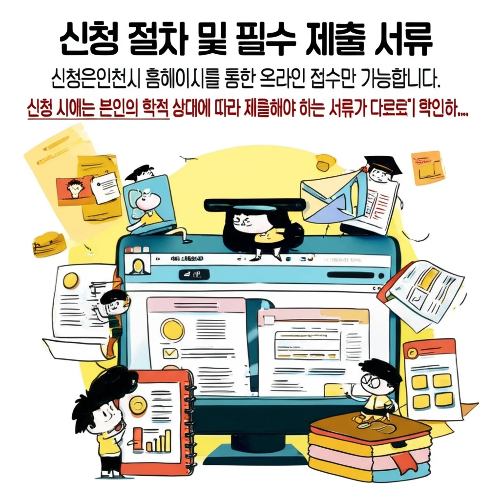 인천 청년 2025 학자금 이자 전액..