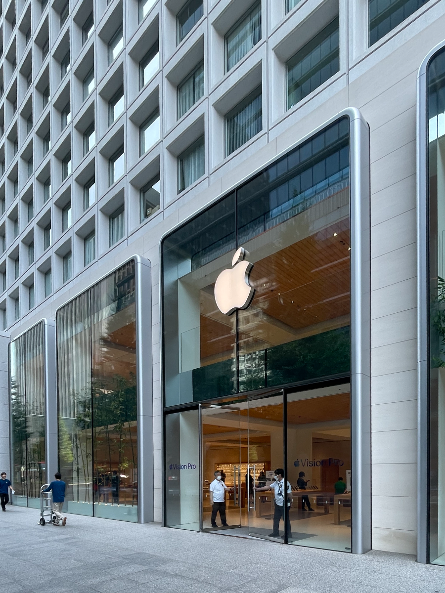 도쿄역 여행 애플 마루노우치