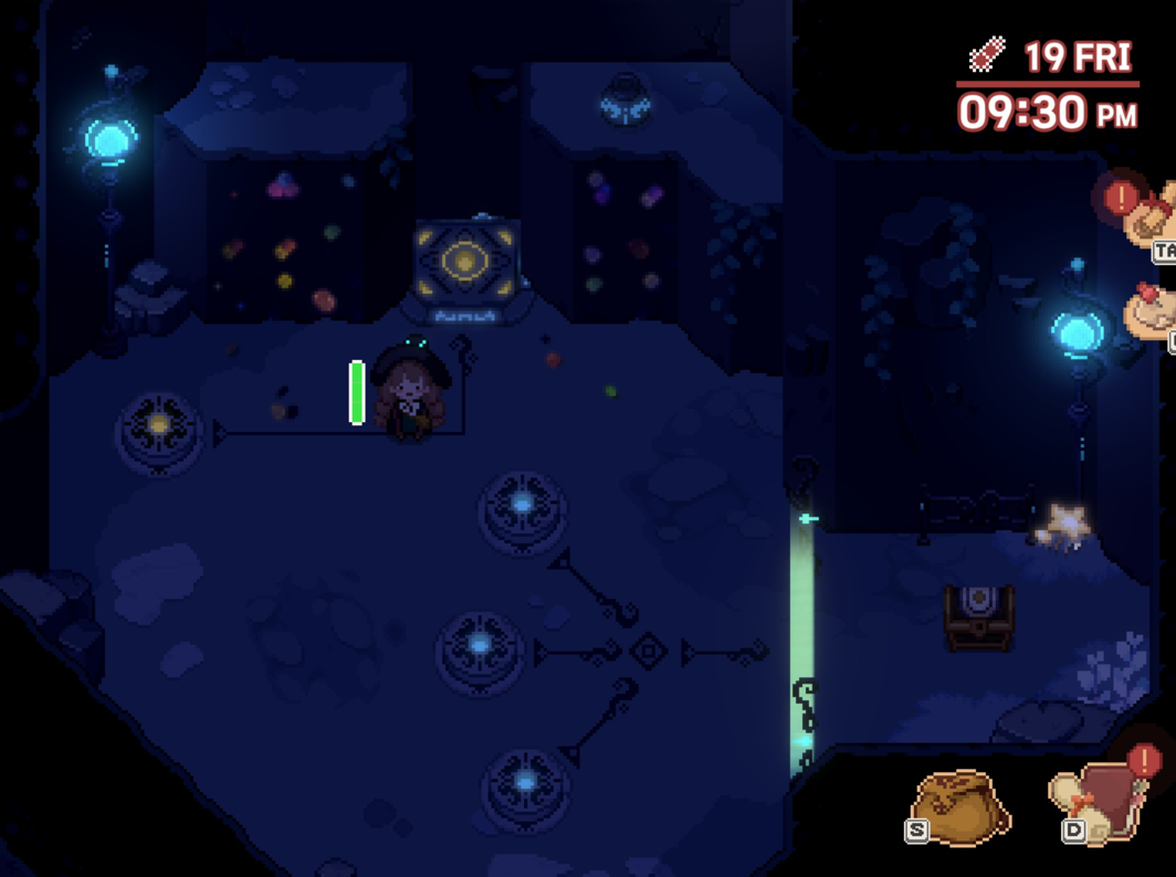 숲속의 작은 마녀 별무리 동굴 부유섬 3시 퍼즐