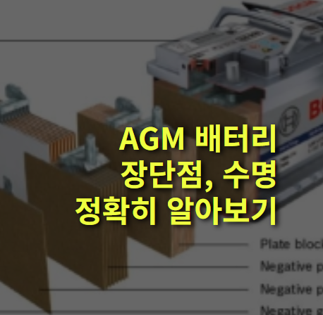AGM 배터리 장단점은? 수명과 내구성까지 알아보자.