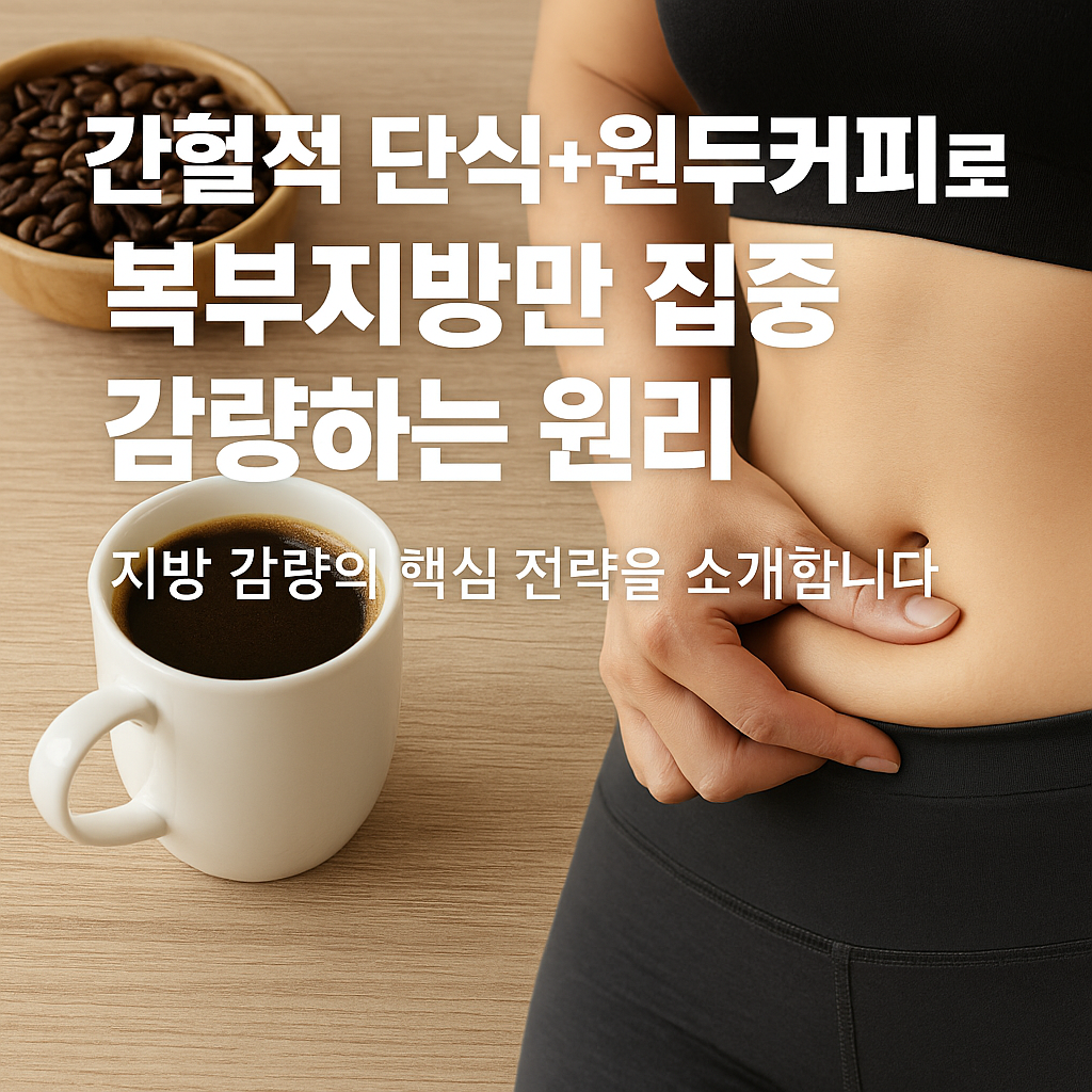복부지방 집중관리 원리