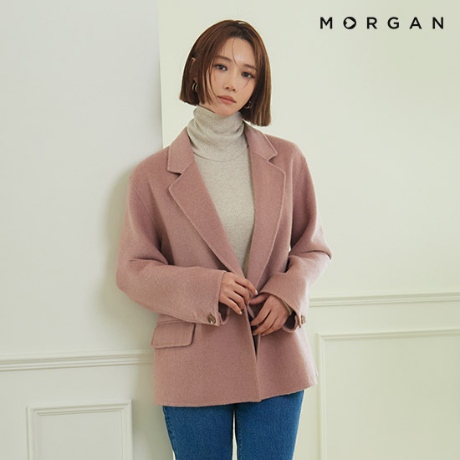모르간 99 900원 22FW MORGAN 뉴 핸드메이드 알파카 재킷