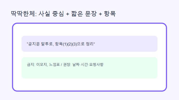 &ldquo;문장 톤&rdquo; 바꾸는 법,