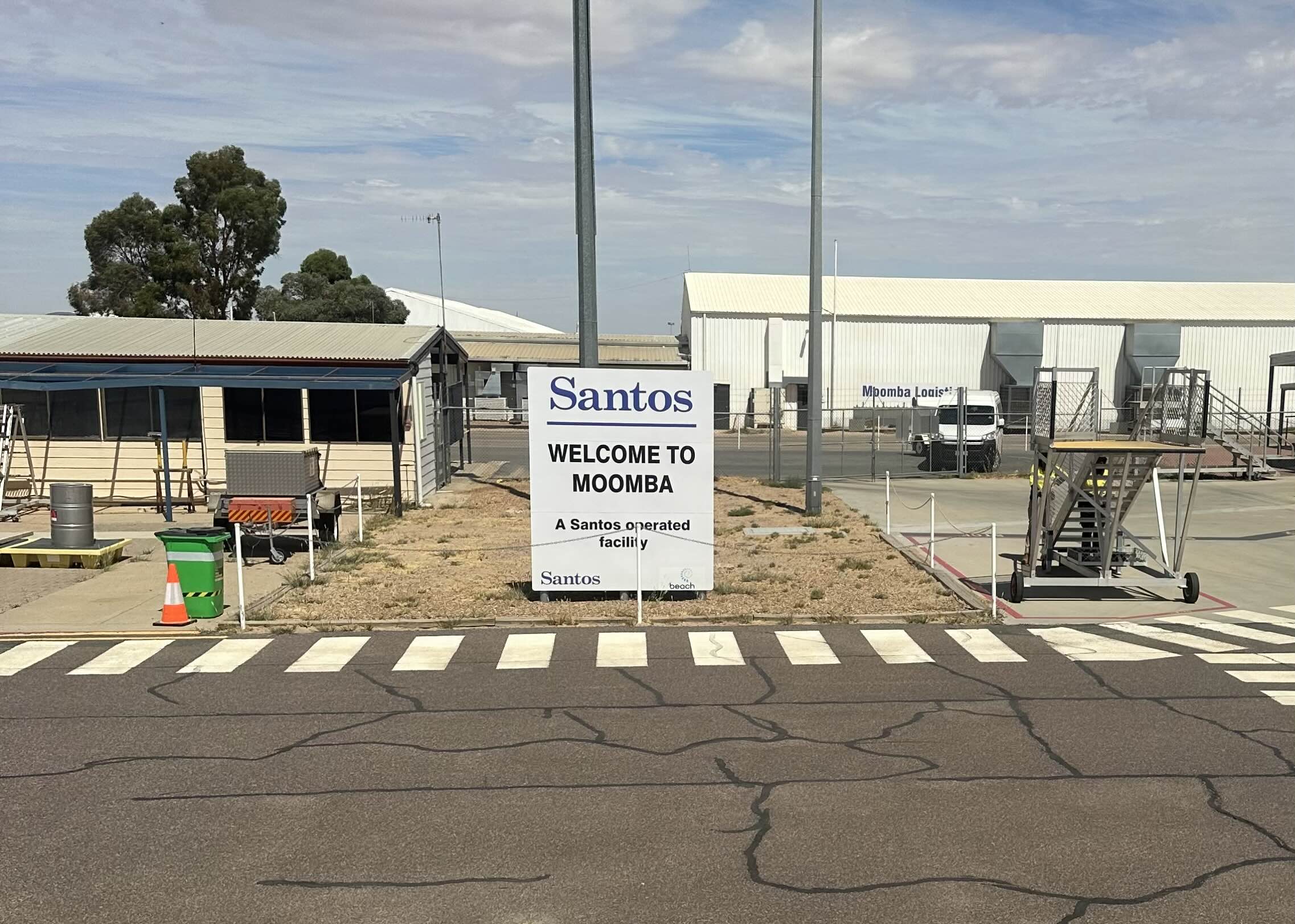 main mining site moomba
