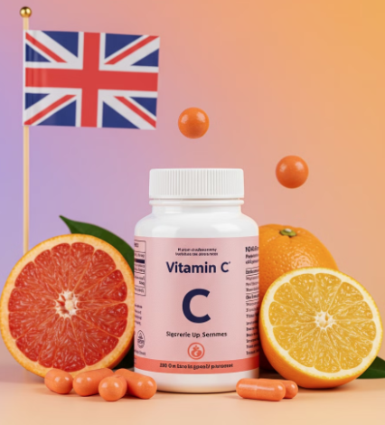 영국산 비타민C 원료 사진