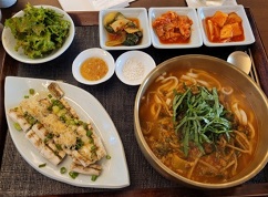 장어칼국수