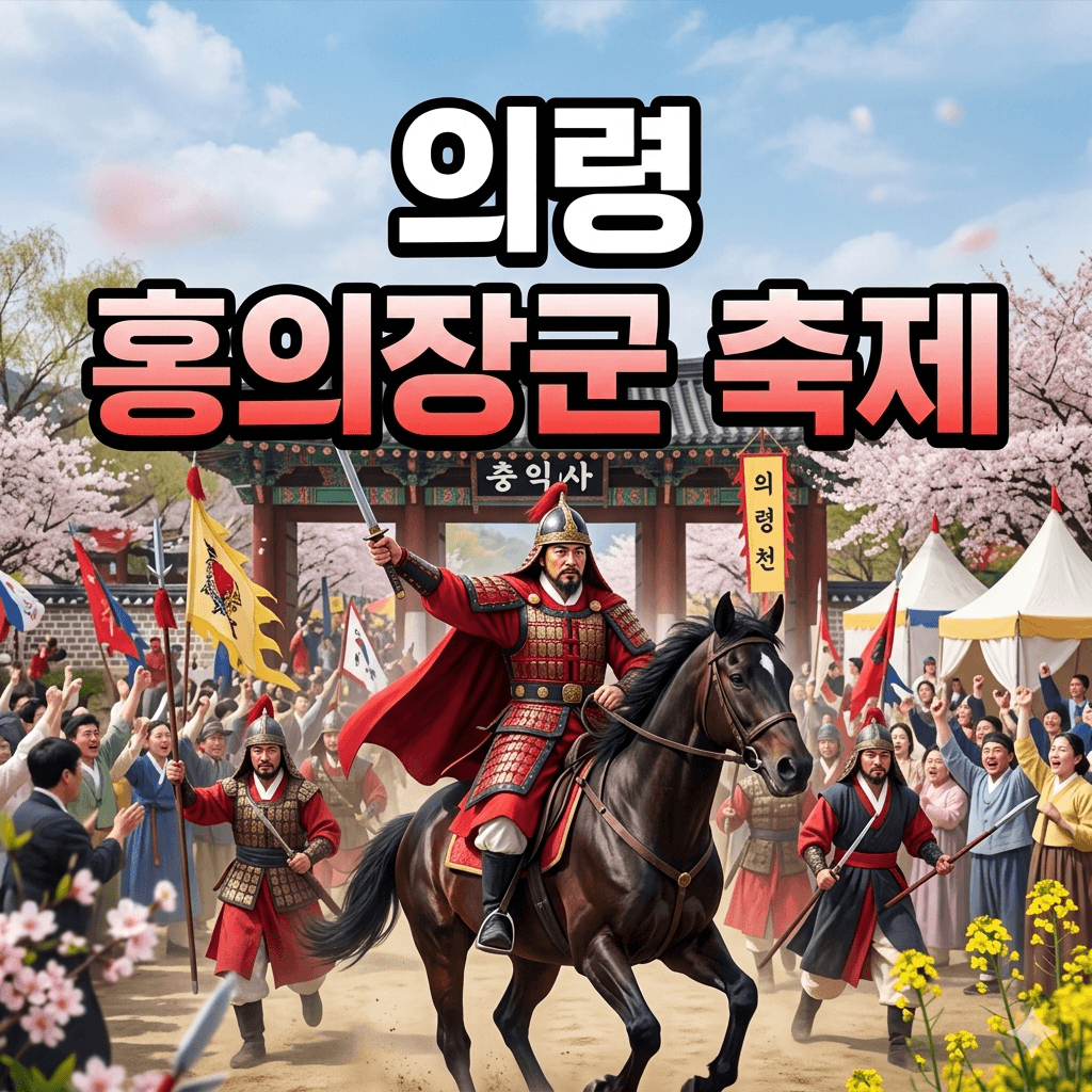 의령 홍의장군 축제