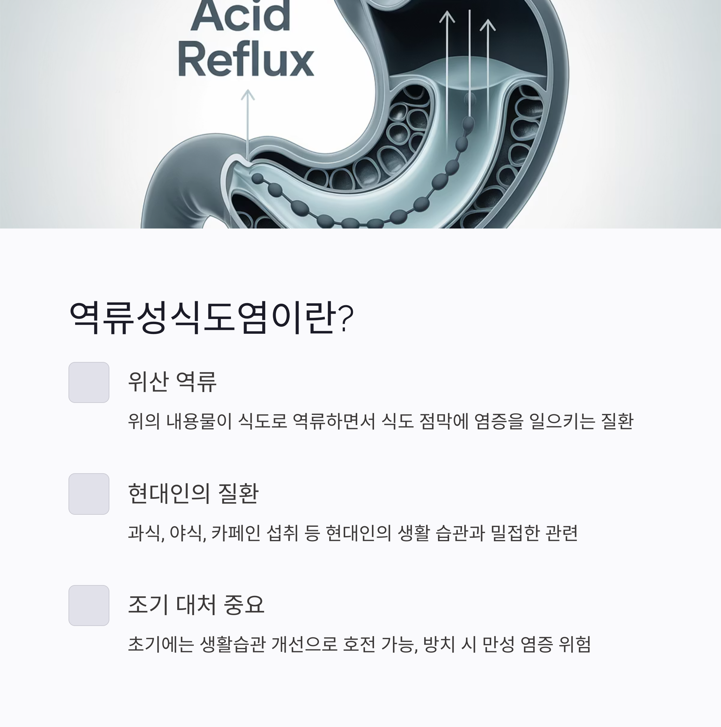 역류성식도염이란