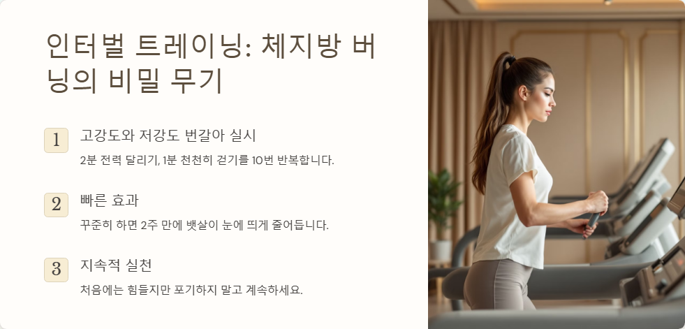 효과적인 유산소 운동 루틴, 빠르게 체지방 태우는 법