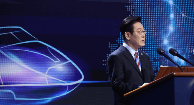 이재명남부내륙철도착공