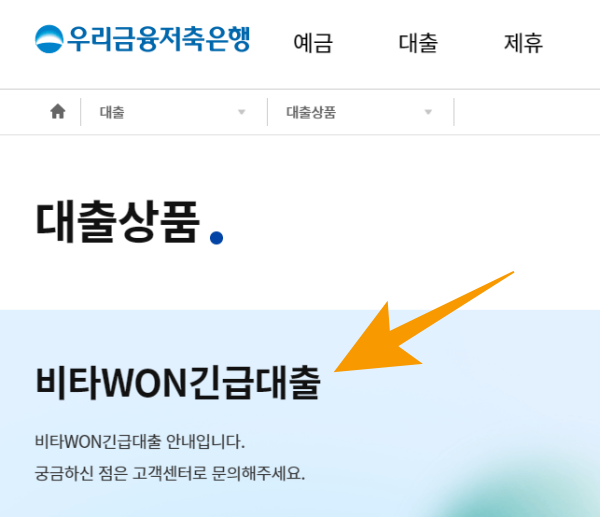 비타WON긴급대출 홈페이지