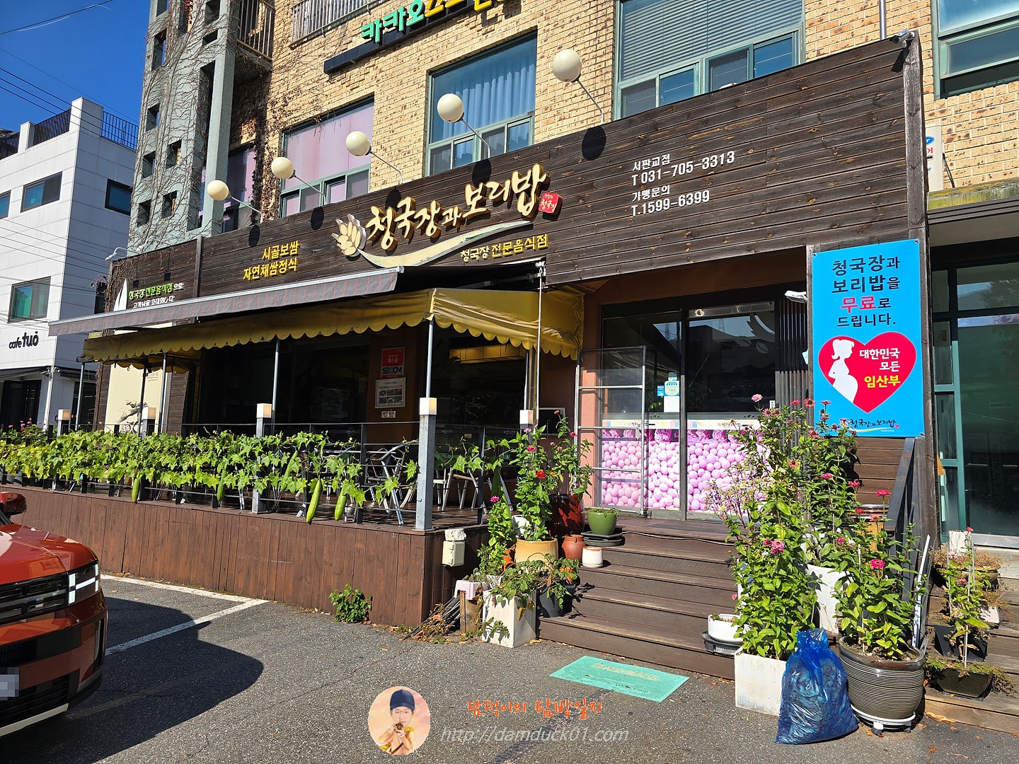 청국장과보리밥