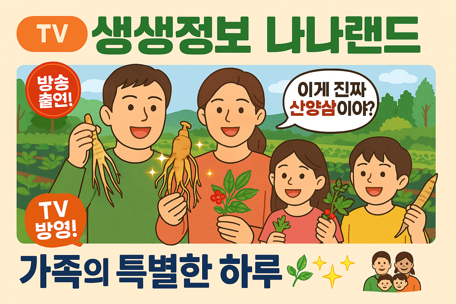 생생정보 나나랜드 추억을 싹 틔우는 가족의 하루 썸네일