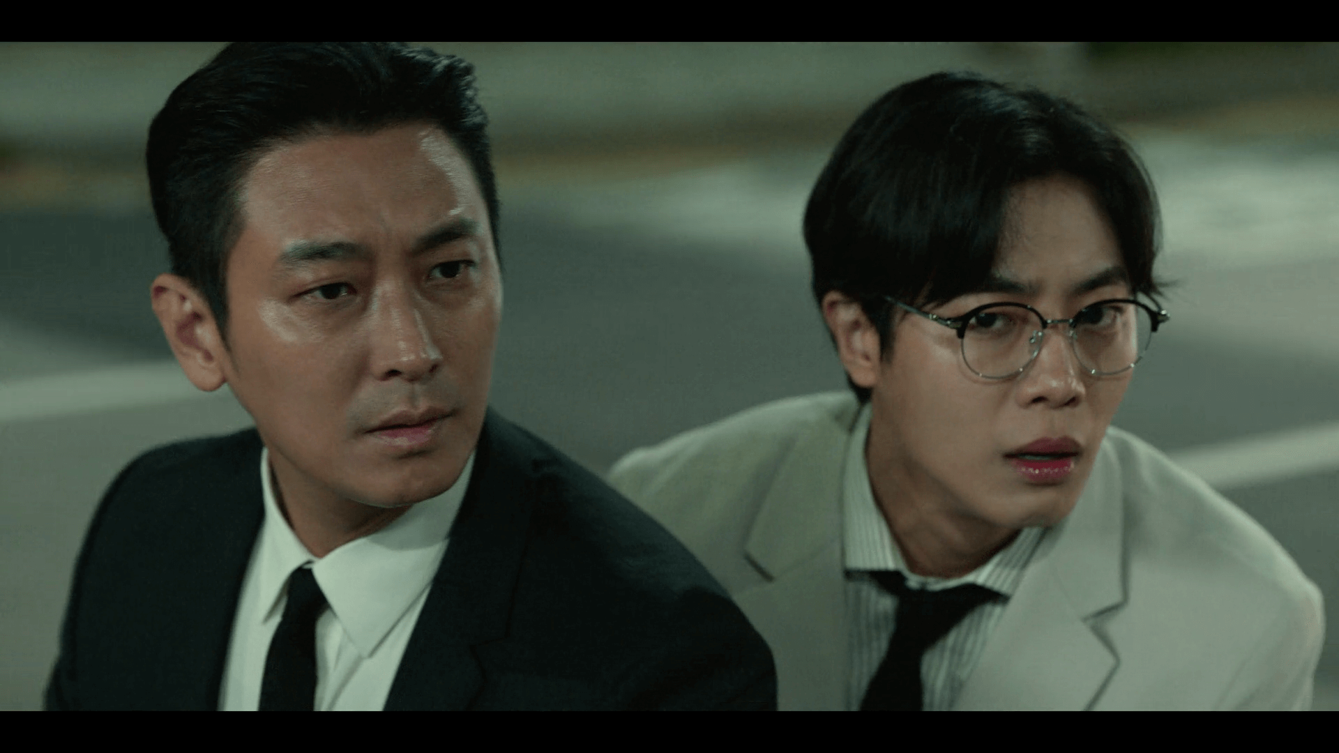 넷플릭스 드라마 '중증외상센터' 3화 - 사고 현장을 목격한 백강혁과 양재원