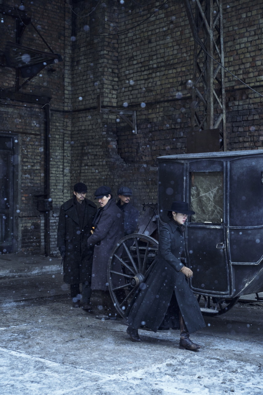 영화 '하얼빈' 무대 인사