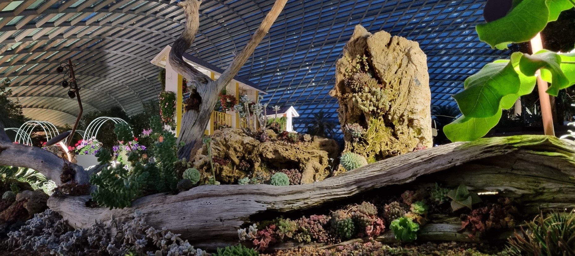 가든스 바이 더 베이 플라워 돔