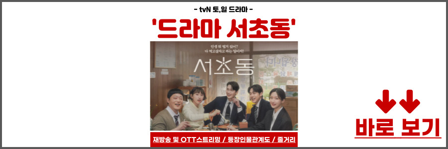 서초동 드라마 재방송