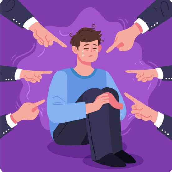 공황장애의 모습