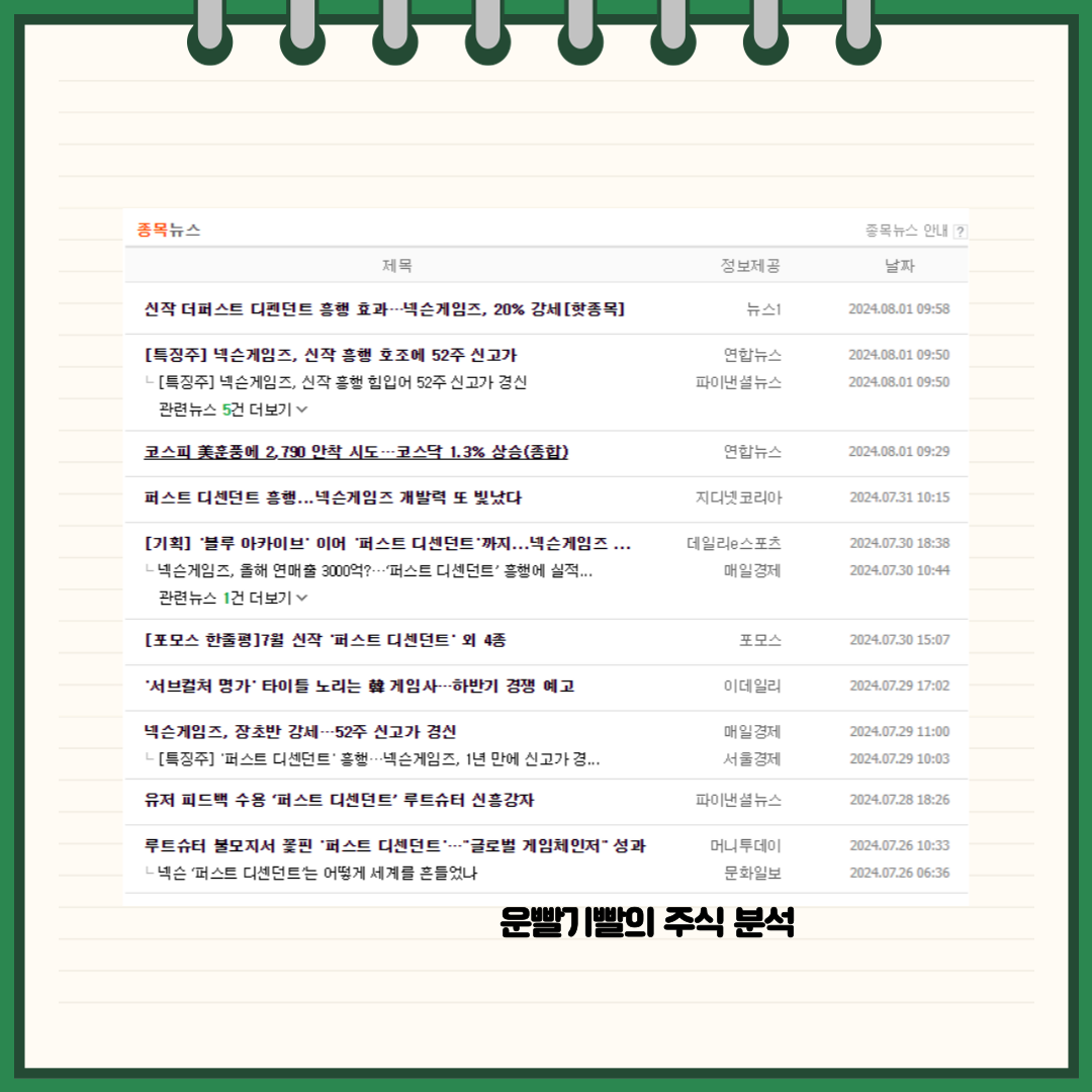 넥슨게임즈 뉴스