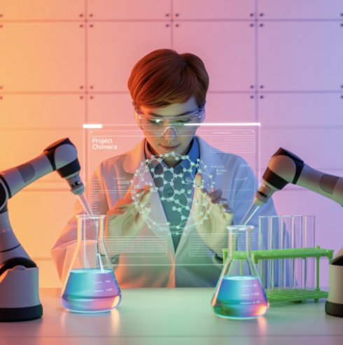 구글 스칼라 - 연구 분야별 활용 전략 - 이공계 연구 분야 섹션 연구원 이미지