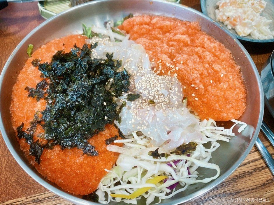물회 예시