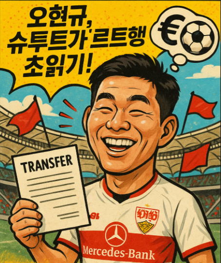 오현규의 분데스리가 이적 뉴스 분석 : 슈투트가르트행